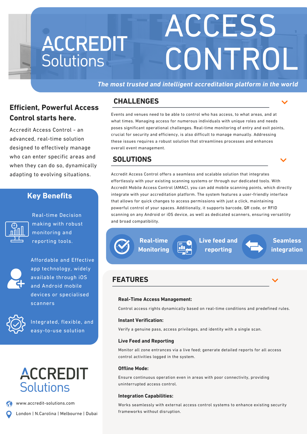 FINAL UK One Pager Accredit Access Control